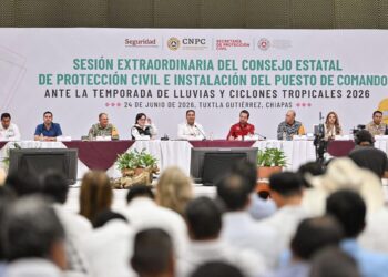 Con el respaldo de la Federación, Chiapas fortalece su estrategia preventiva ante la Temporada de Lluvias y Ciclones Tropicales 2026