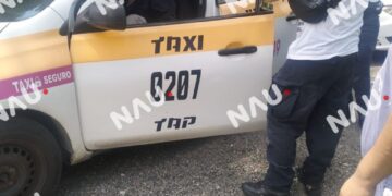 Asaltan y golpean a conductor del transporte público cerca del Hotel Mandala en Tapachula