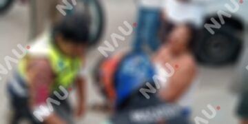 Mujer resulta lesionada tras ser atropellada en el Boulevard Akishino de Tapachula