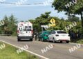 Choque por alcance en la carretera Tuxtla Chico–Tapachula deja daños materiales