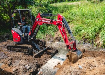 Avanzan trabajos de rehabilitación del cárcamo INDAABIN para reducir riesgos de inundación en Suchiate