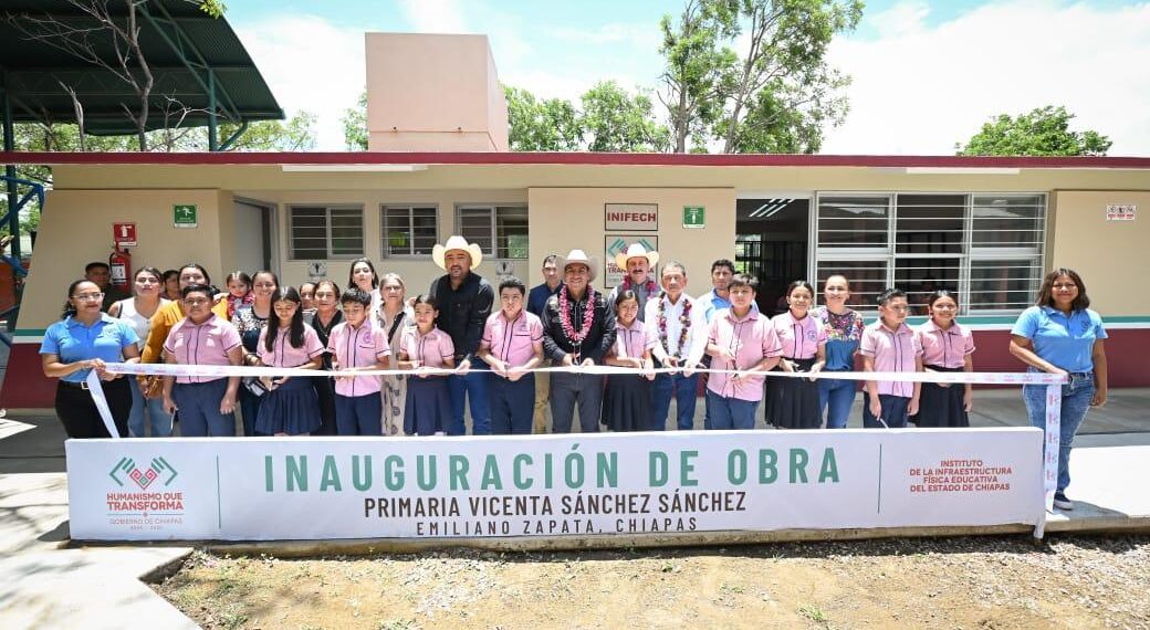 Eduardo Ramírez lleva apoyos al campo, salud e infraestructura educativa a Emiliano Zapata