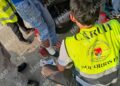 Motociclista resulta lesionado tras accidente vial en la zona norte de Tapachula