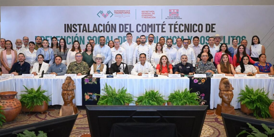 Suchiate se suma a estrategia estatal para fortalecer la prevención de la violencia y construir entornos de paz
