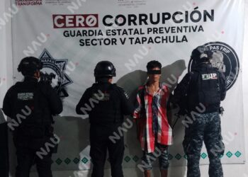 Detienen a joven por presunta posesión de marihuana en Tapachula