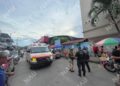 Motociclista resulta lesionado tras derrapar en la zona sur de Tapachula