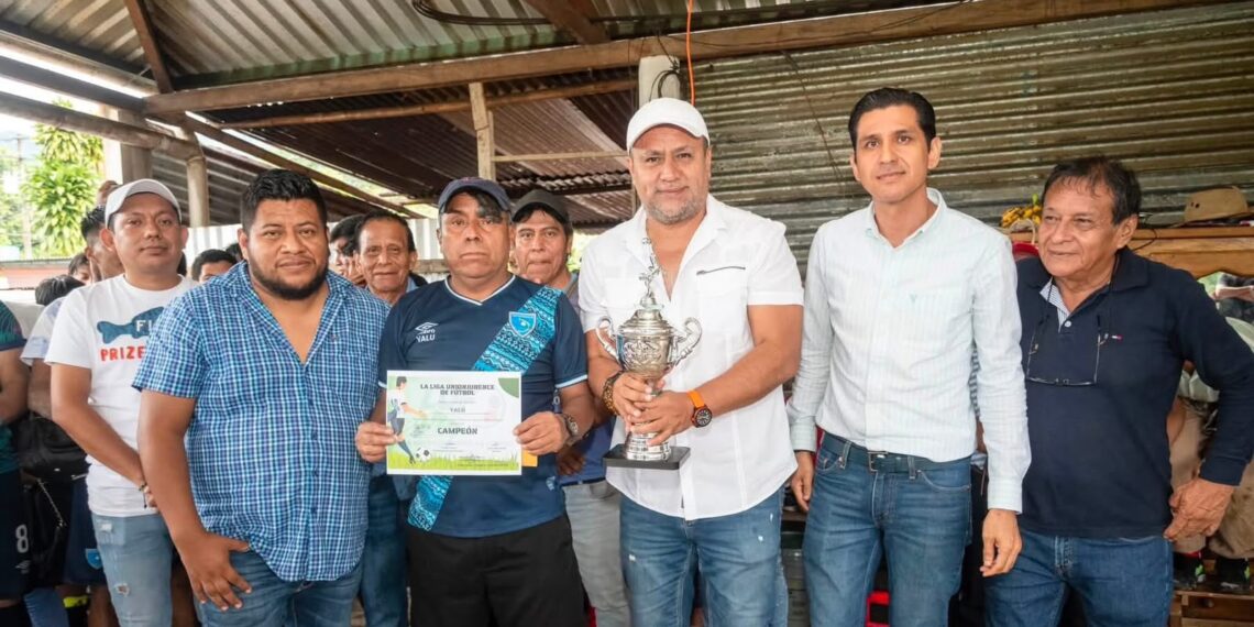 Gobierno de Unión Juárez fortalece el deporte con respaldo permanente a las ligas municipales de fútbol.