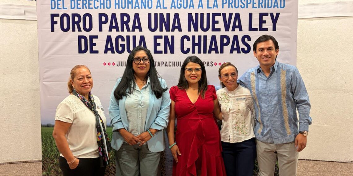 Destaca Carlos Siles importancia de la Frontera Sur en los foros para la Nueva Ley de Aguas en Chiapas.
