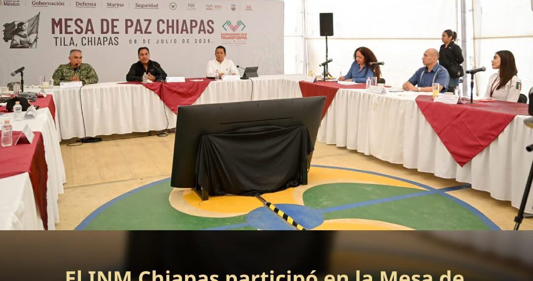 En #Chiapas fortalecemos la seguridad y la atención a la #MovilidadHumana a través de la coordinación interinstitucional. 🇲🇽🛡️🤝
