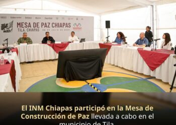 En #Chiapas fortalecemos la seguridad y la atención a la #MovilidadHumana a través de la coordinación interinstitucional. 🇲🇽🛡️🤝