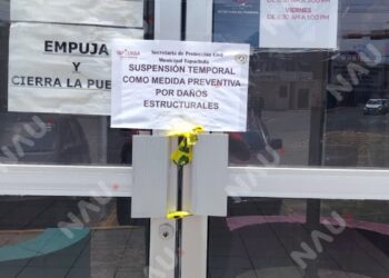 Oficialía 03 del Registro Civil de Tapachula cierra temporalmente por daños tras el sismo; usuarios deberán acudir a la Unidad Administrativa