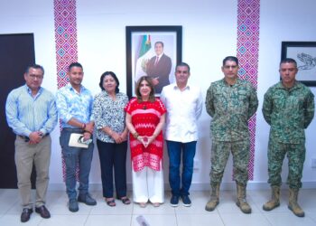 Yamil Melgar fortalece la coordinación por la paz y la seguridad en Tapachula