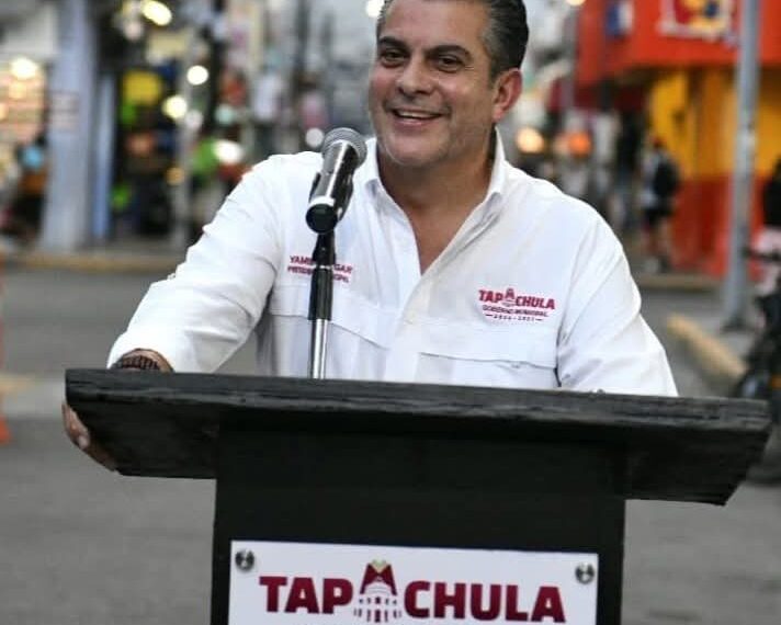 Yamil Melgar continúa fortaleciendo el alumbrado público en colonias y vialidades de Tapachula