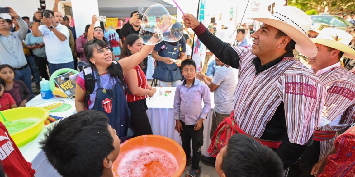 Eduardo Ramírez encabeza Jornada por la Paz y da inicio a obras de agua potable en Pantelhó