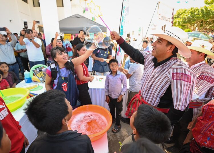 Eduardo Ramírez encabeza Jornada por la Paz y da inicio a obras de agua potable en Pantelhó