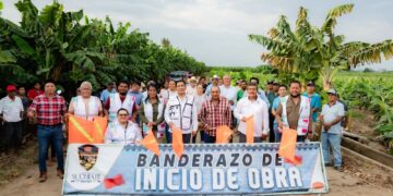 Inicia rehabilitación de sistema de riego en La Libertad para fortalecer el campo de Suchiate