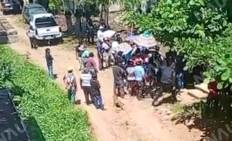 Tensión durante diligencia de desalojo en la colonia Las Conchitas de Tapachula