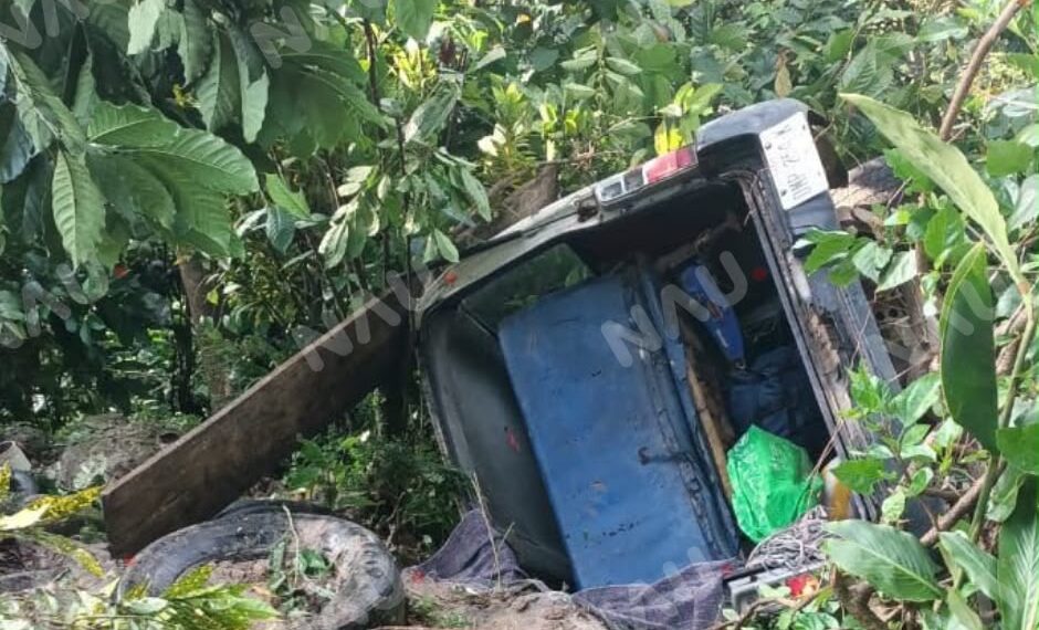 Fatal volcadura de colectivo en la Ruta del Café deja un fallecido y varios lesionados