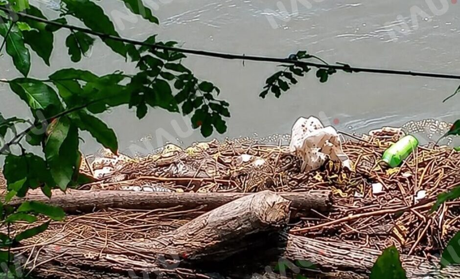 Hallan cadáver entre desechos acumulados en la ribera del río Suchiate; investigan identidad de la víctima