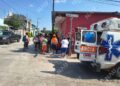 Motociclista resulta lesionado tras presunto corte de circulación en la colonia Framboyanes