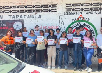 Grupo SAE concluye con éxito curso de verano de primeros auxilios en Tapachula