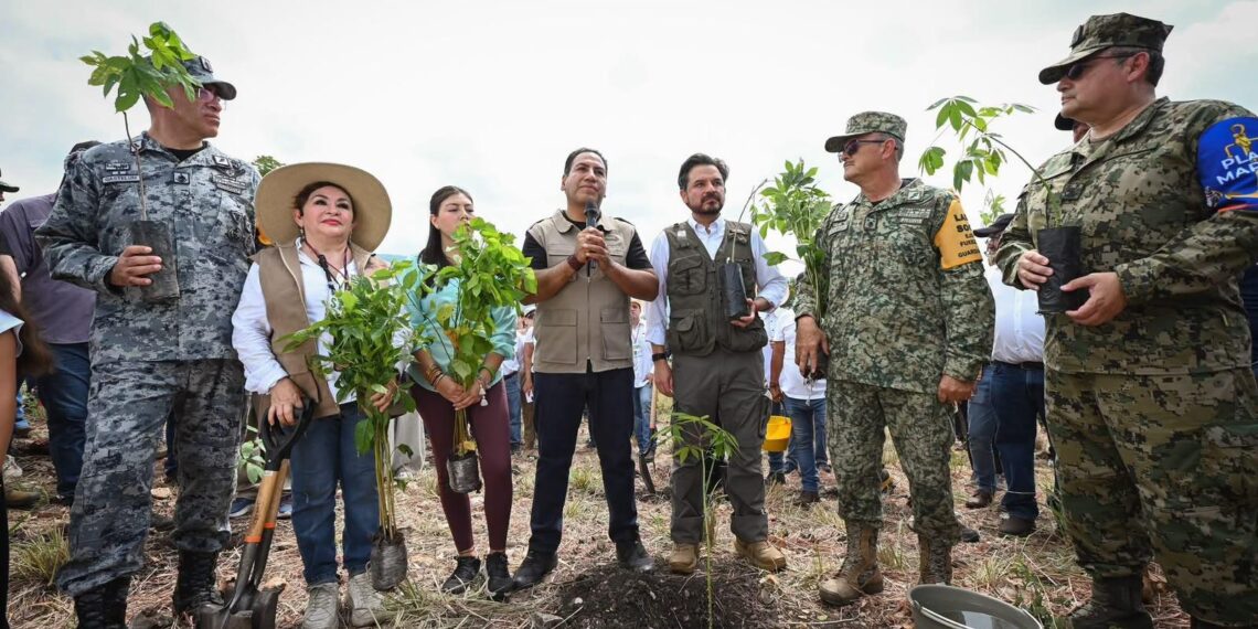 Con más de un millón de árboles, Chiapas se suma a la Jornada Nacional de Reforestación impulsada por Claudia Sheinbaum