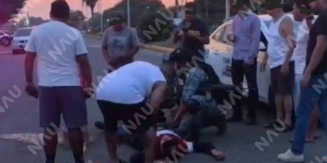 Hombre resulta herido con arma blanca durante presunto asalto en Tapachula