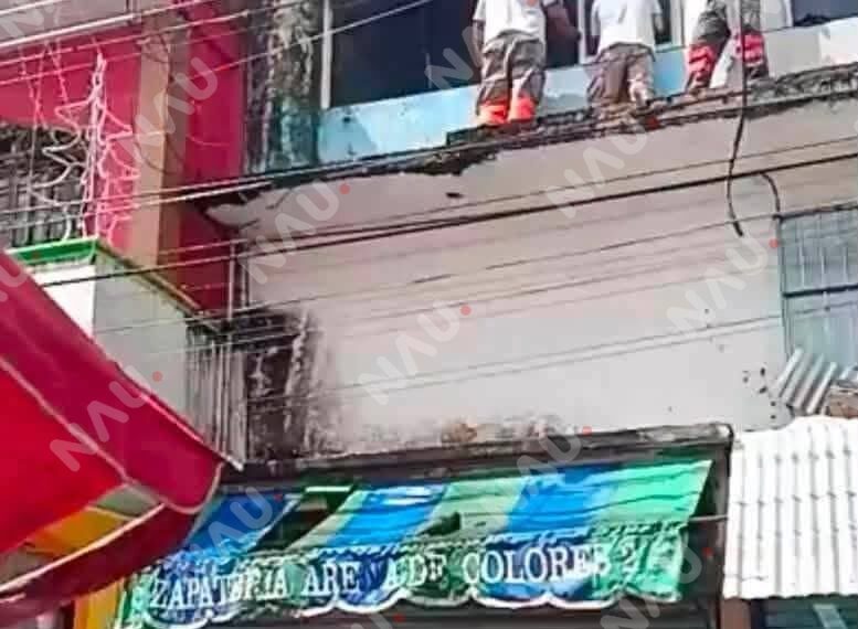Incendio en pollería moviliza a cuerpos de emergencia en Huixtla