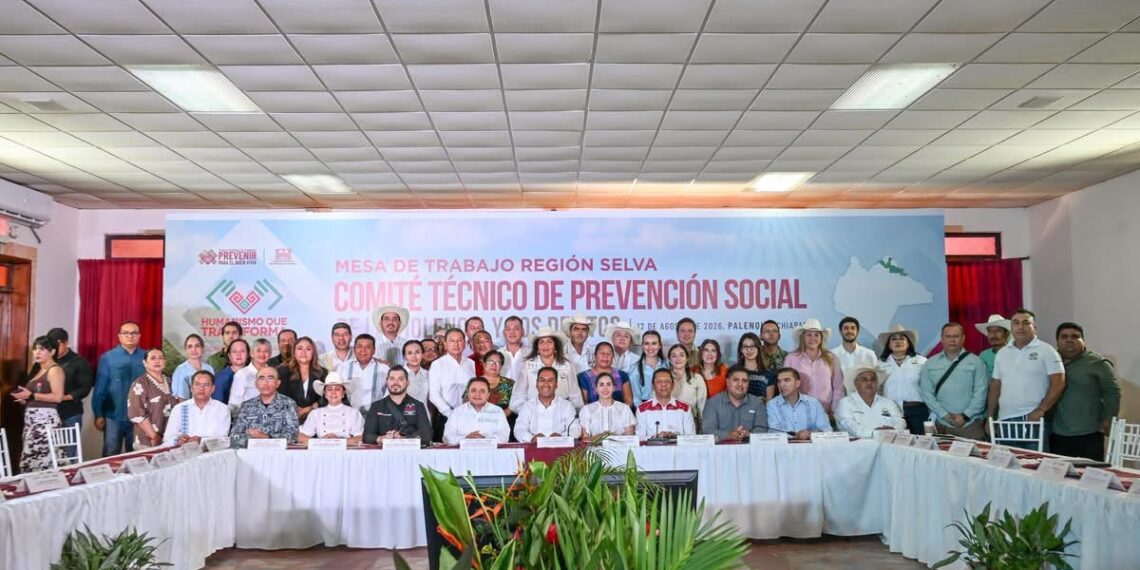 Eduardo Ramírez llama a fortalecer la prevención de las violencias en la región Selva