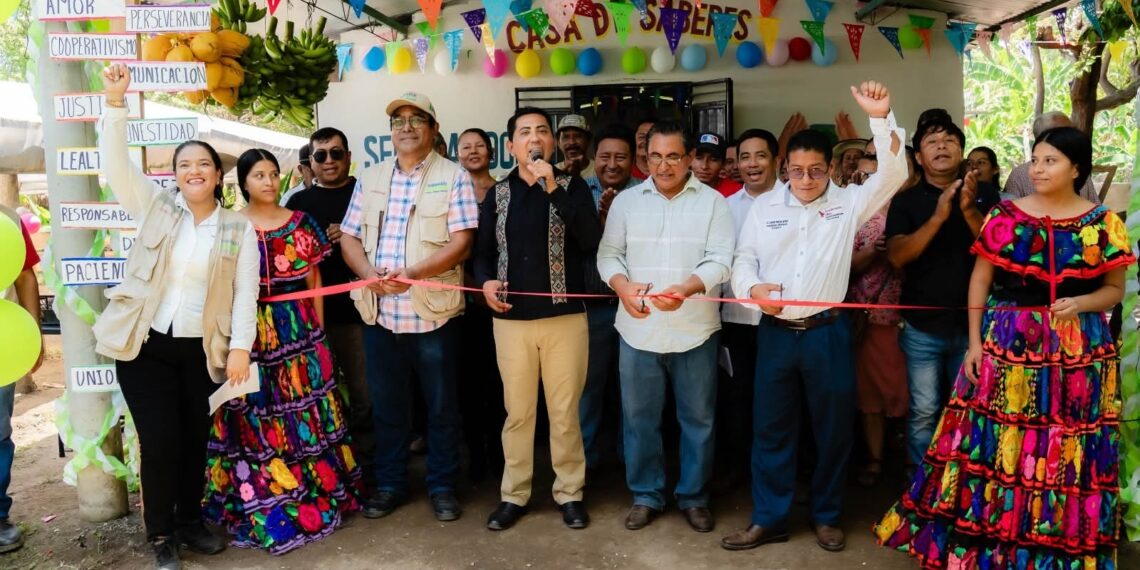 Inauguran Casa de Saberes de la CAC “El Campito-Nuevo Dorado” en Suchiate