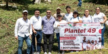 Unión Juárez se suma a Jornada Nacional de Reforestación convocada por Claudia Sheinbaum y Eduardo Ramírez Aguilar.