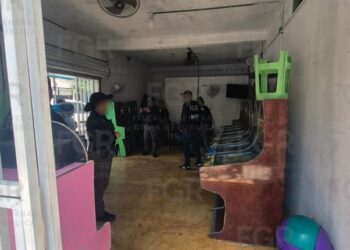 ASEGURA FGR, EN CATEO, 20 MÁQUINAS DE JUEGO DE AZAR EN TUZANTÁN, CHIAPAS