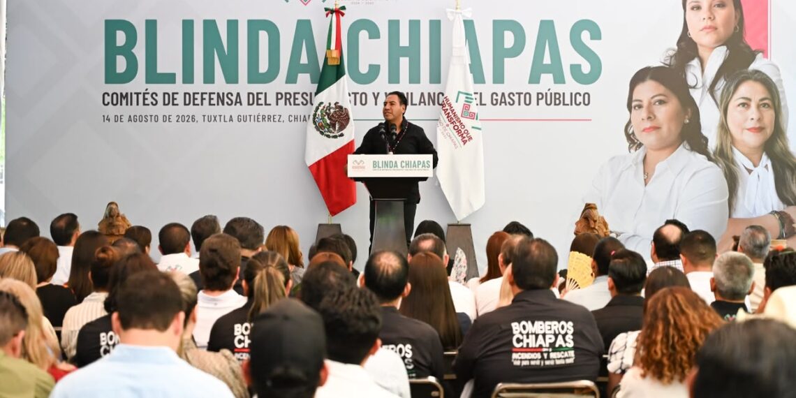 Eduardo Ramírez fortalece la vigilancia del gasto público con la estrategia Blinda Chiapas