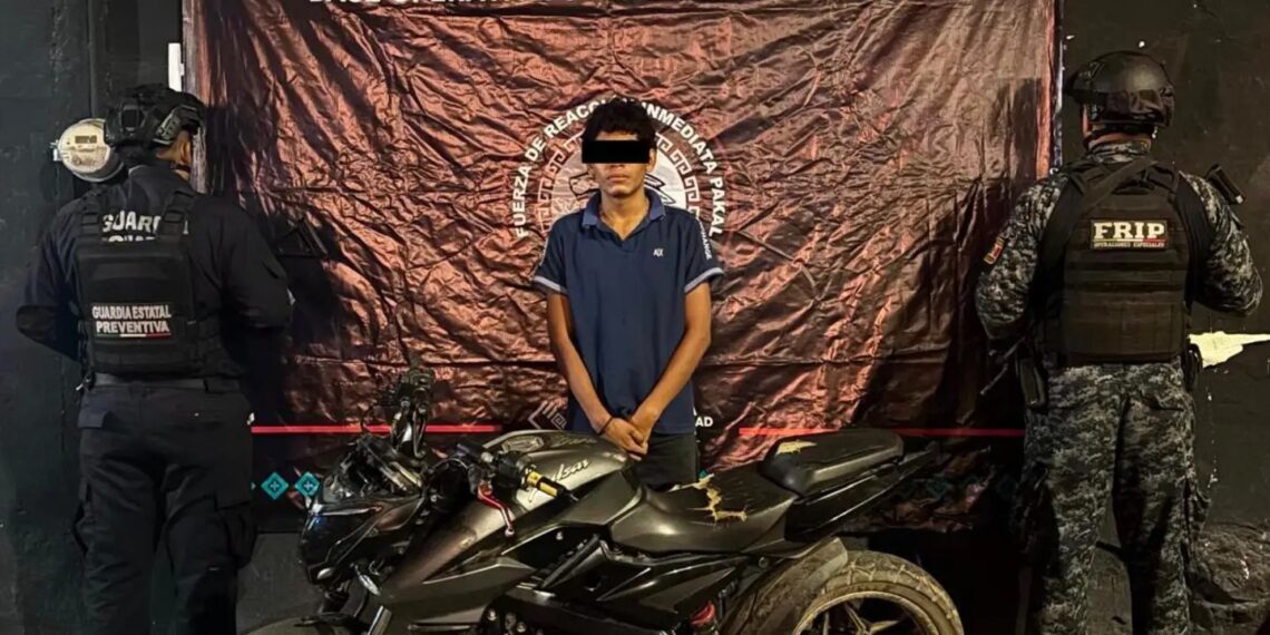 En Cintalapa de Figueroa, detiene SSP a masculino por delitos contra la salud