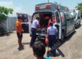 Salvavidas rescatan a tres menores arrastrados por la corriente en playa San Benito