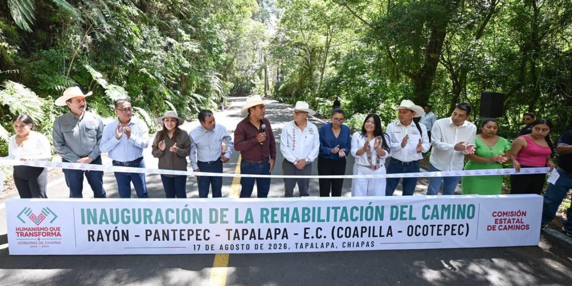 Eduardo Ramírez lleva obras de infraestructura y apoyos productivos a Ixtacomitán, Ixhuatán y Tapalapa