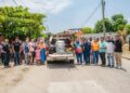 Elmer Vázquez dona transformador para atender problemática eléctrica en la colonia El Rastro