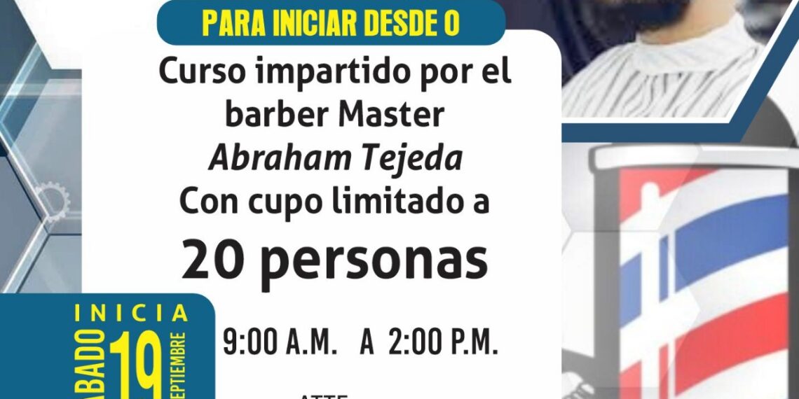 Anuncia Frente del Transporte segundo curso gratuito de barbería básica en Tapachula
