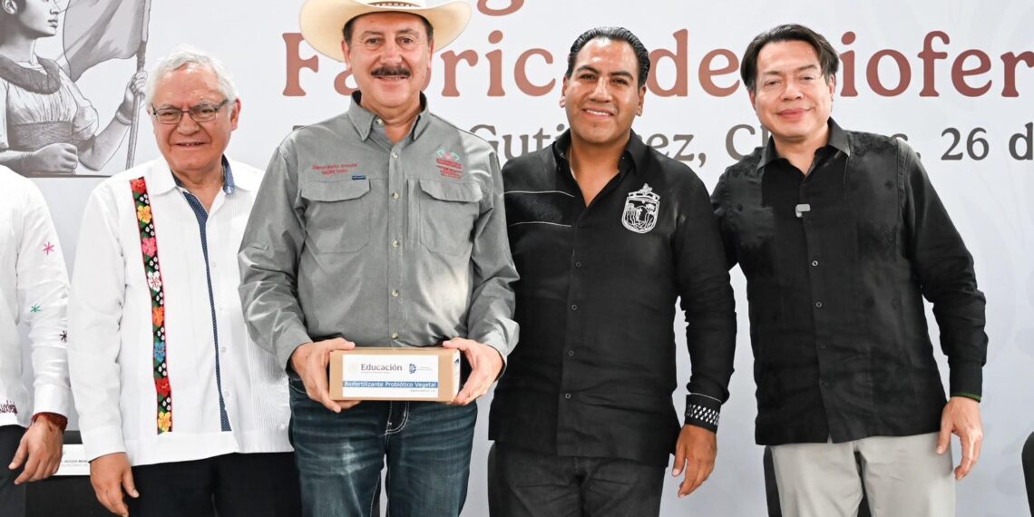 Chiapas fortalece su campo con la inauguración de la Fábrica de Biofertilizantes del TecNM