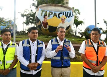 Yamil Melgar impulsa rehabilitación integral de la glorieta Bonanza