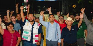 Inauguran pavimentación con concreto hidráulico en acceso principal a Ciudad Hidalgo