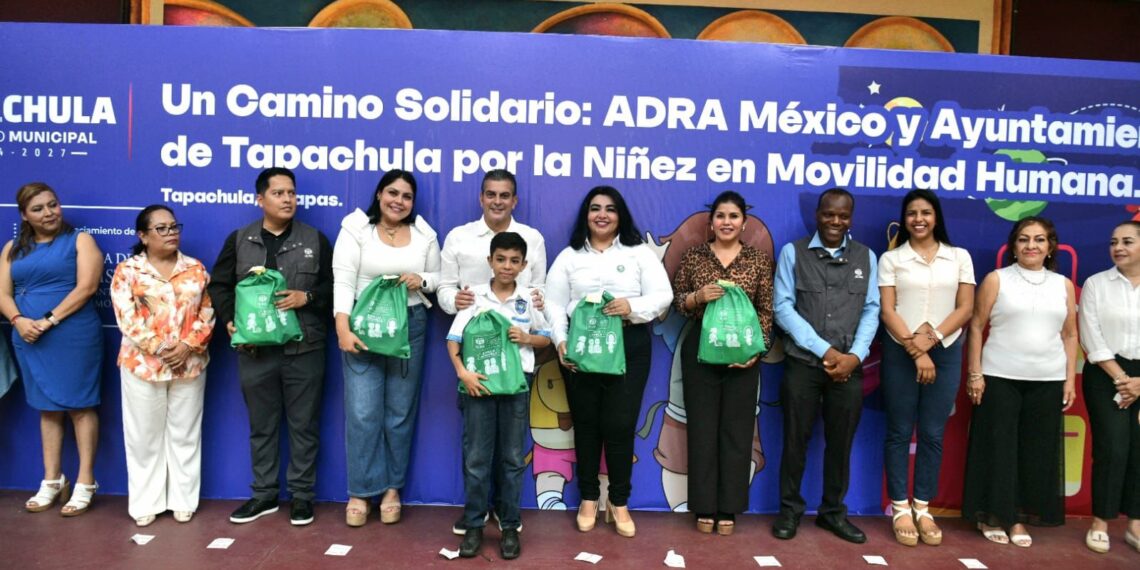 Yamil Melgar agradece a ADRA acciones solidarias por Tapachula