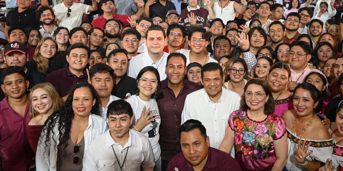 Eduardo Ramírez participa en clausura del 4º Campamento Nacional de Formación Política para Jóvenes de Morena