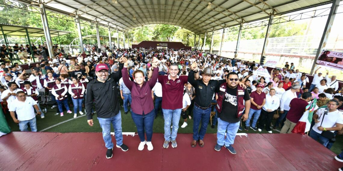 Yamil Melgar respalda a Sheinbaum y ERA en asamblea por la soberanía