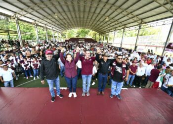 Yamil Melgar respalda a Sheinbaum y ERA en asamblea por la soberanía