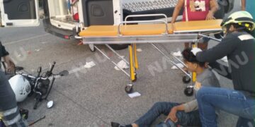 Repartidor de tortillas resulta lesionado tras choque con vehículo de empresa gasera