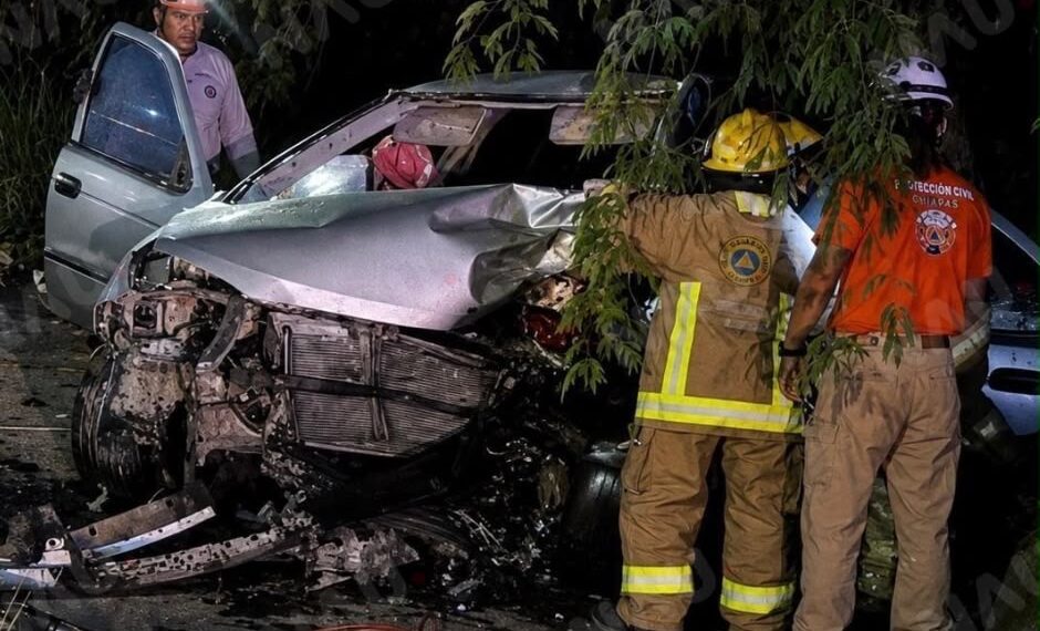 Fuerte accidente en el Libramiento Norte deja a una persona herida.