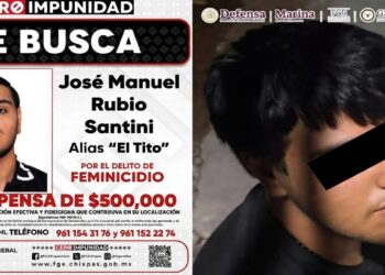 Captura de presunto feminicida de Beany Lozano abre nueva etapa del caso; será trasladado a Tapachula