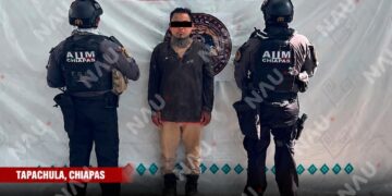 Aseguran en Tapachula a salvadoreño señalado como presunto integrante de la Barrio 18