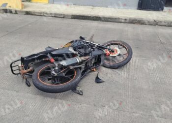 Automovilista embiste a motociclista y huye en Tapachula